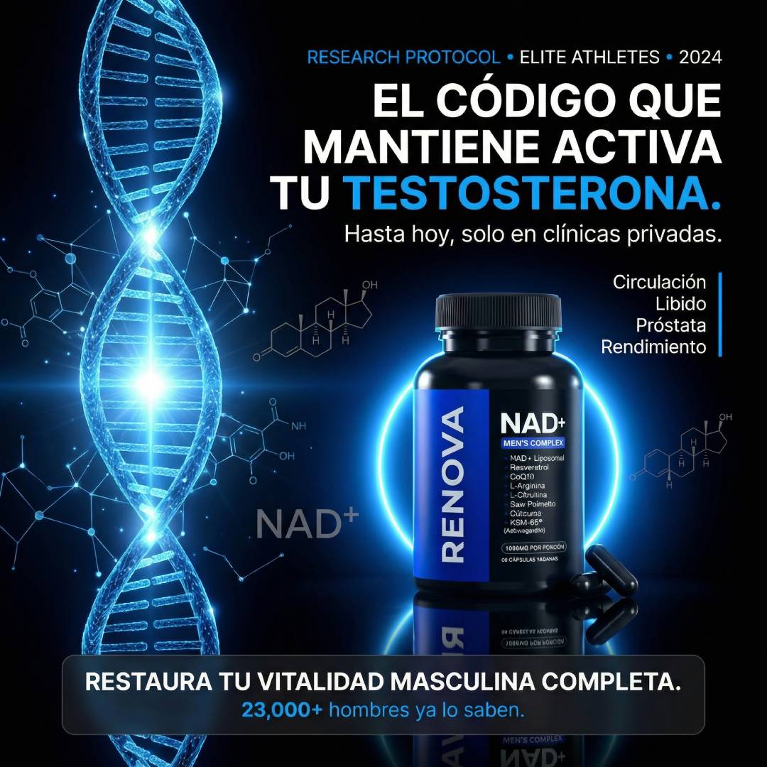 NAD+ Men's Revive™ — Vitalidad y Rendimiento Masculino