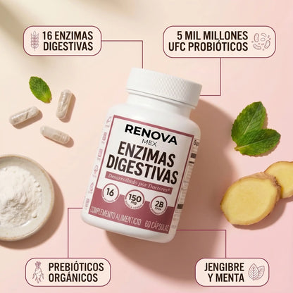 RENOVA Digest™ Líbrate De La Inflamación, Los Antojos Y Come Sin Culpa